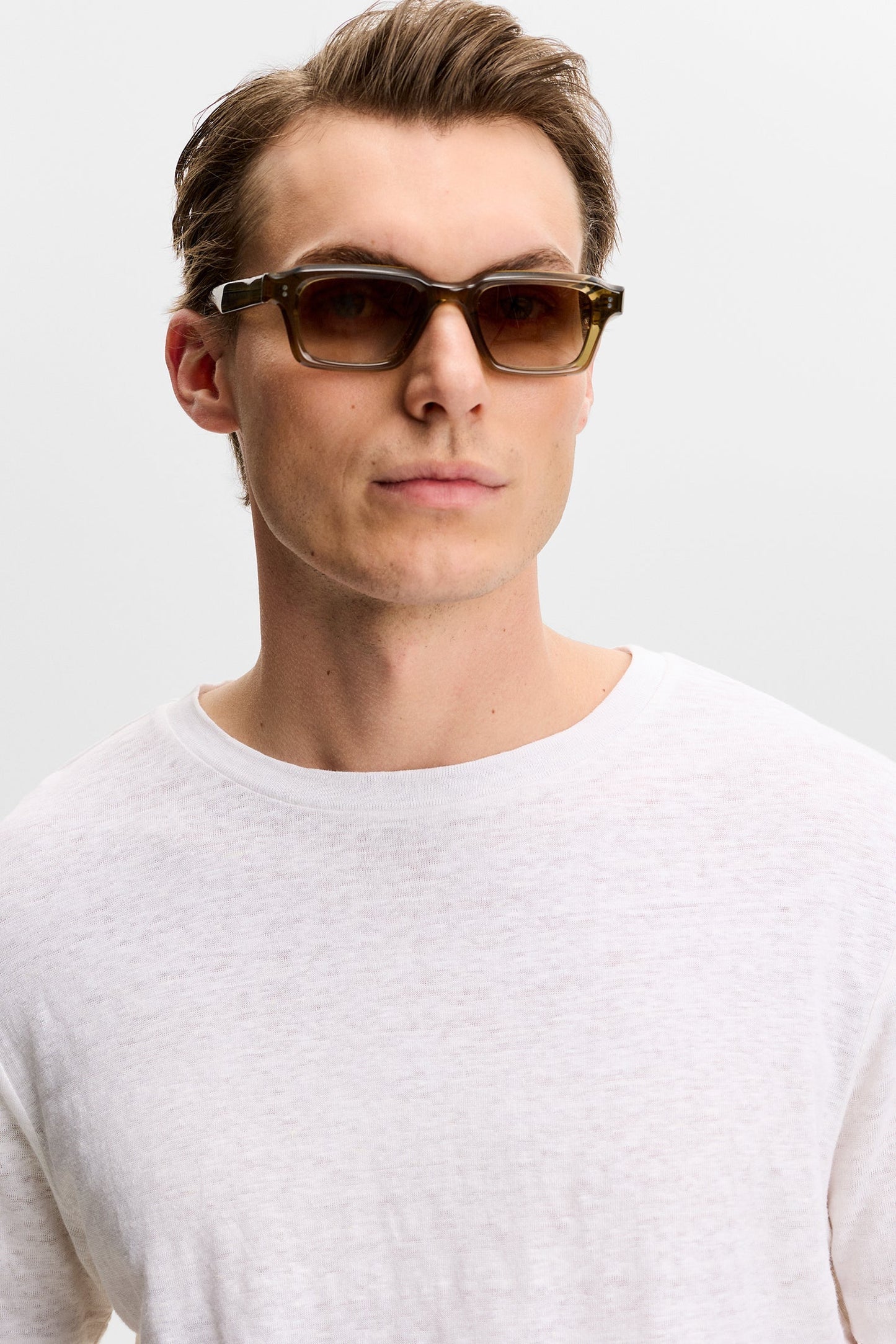 Coma Linen Tee / White