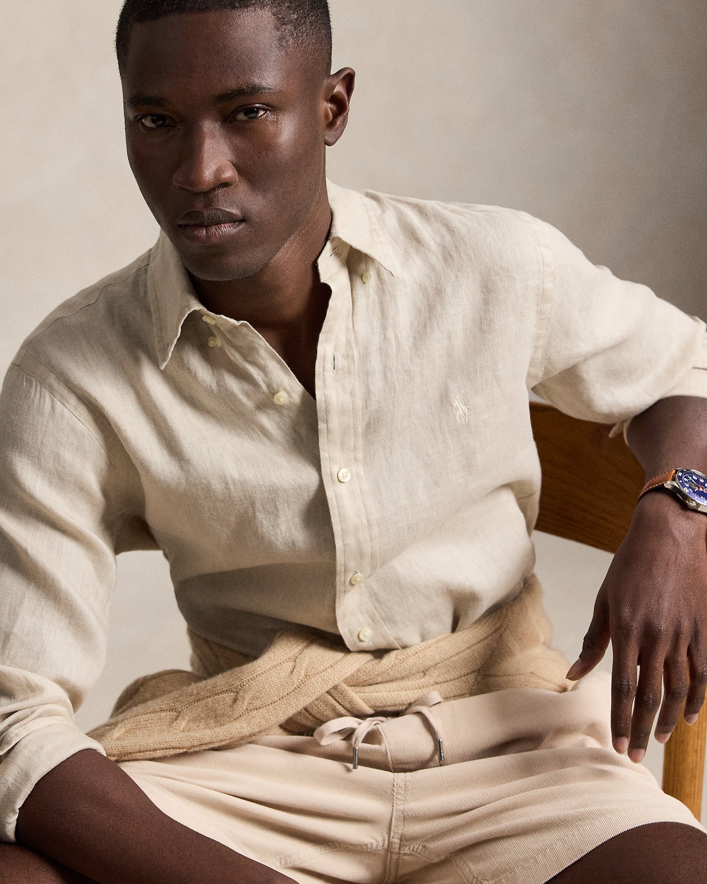 Custom Fit Linen Shirt